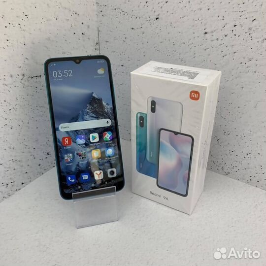 Xiaomi Redmi 9A 2/32 Гб Синий Смартфон