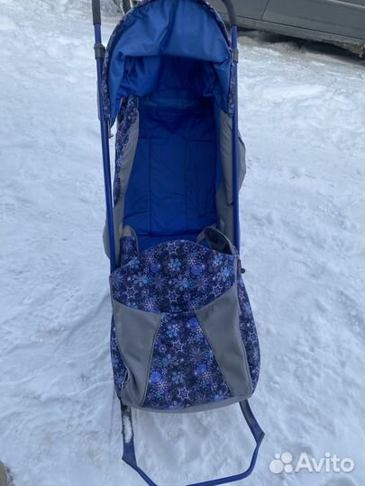 Коляска санки