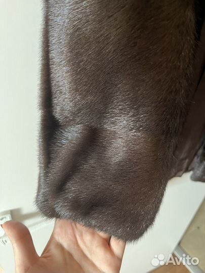 Шуба норковая 42 44 поперечка
