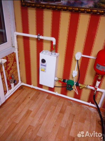 Монтаж отопления,водоснабжения и канализации