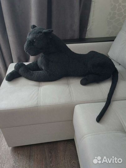 Детская мягкая игрушка черная пантера