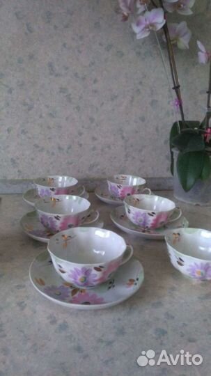 Чайный сервиз СССР дулево