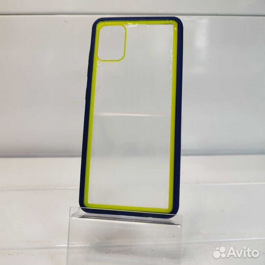 Накладка задняя samsung Galaxy A51 синий