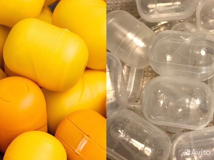 Капсулы из шоколадных яиц киндеров