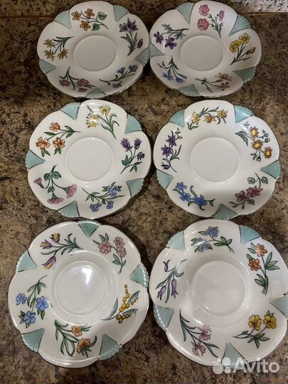 Антикварный, редкий чайный сервиз Бавария