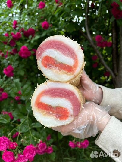 Рыба копченая рулеты