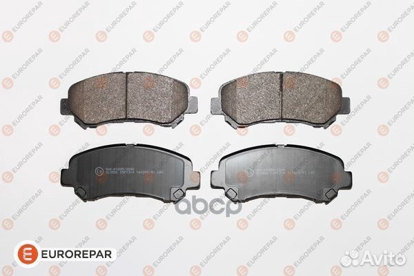 Колодки тормозные дисковые перед 1617266680