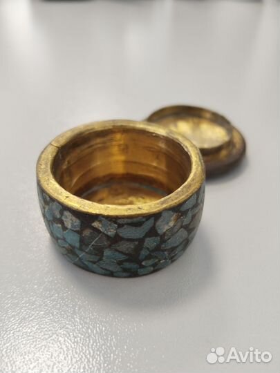 Винтажная шкатулка Индия 1960гг