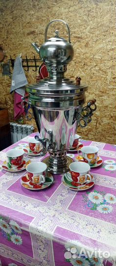 Самовар на дровах