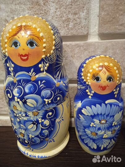 Матрёшка пяти кукольная роспись ручная работа
