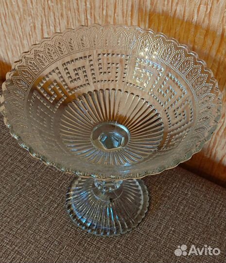 Старинная ваза для фруктов. 19 век