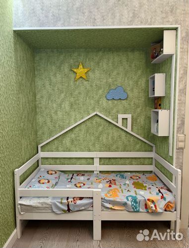 Кроватка для малыша Терем Инк из натурального дере