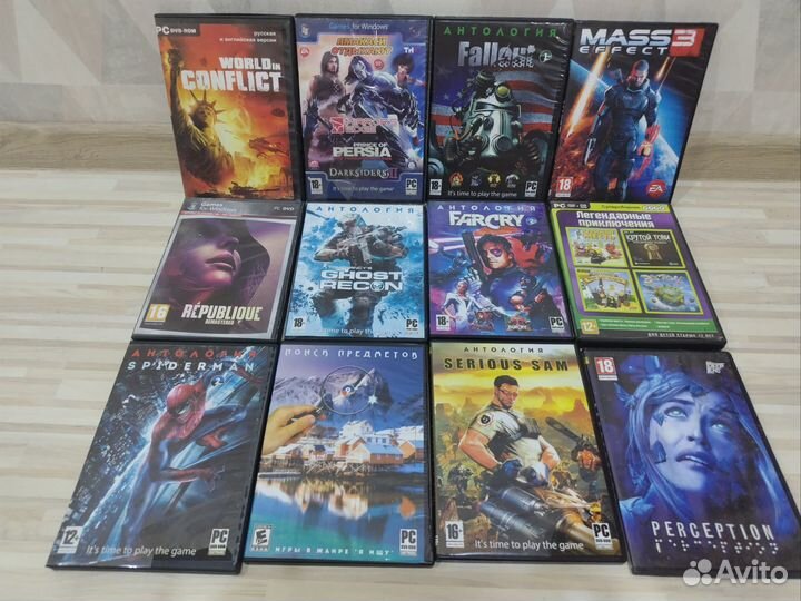 Dvd диски игры