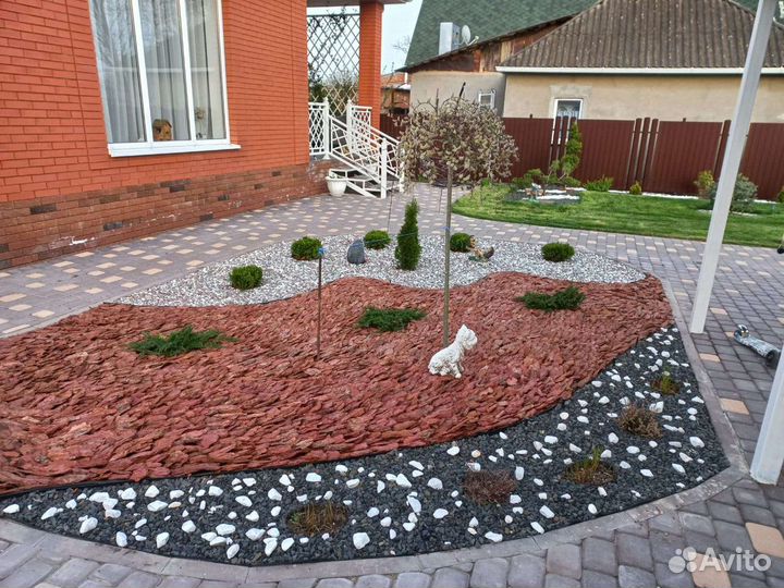 Мульча кора лиственницы
