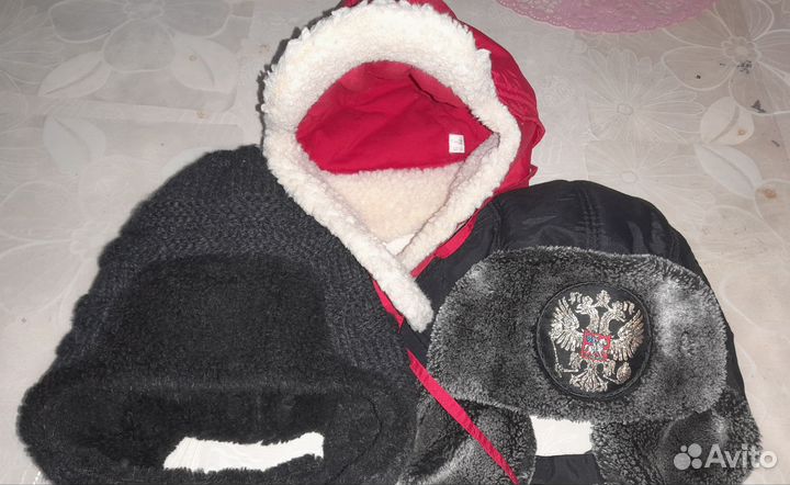 Шапки детские зимние