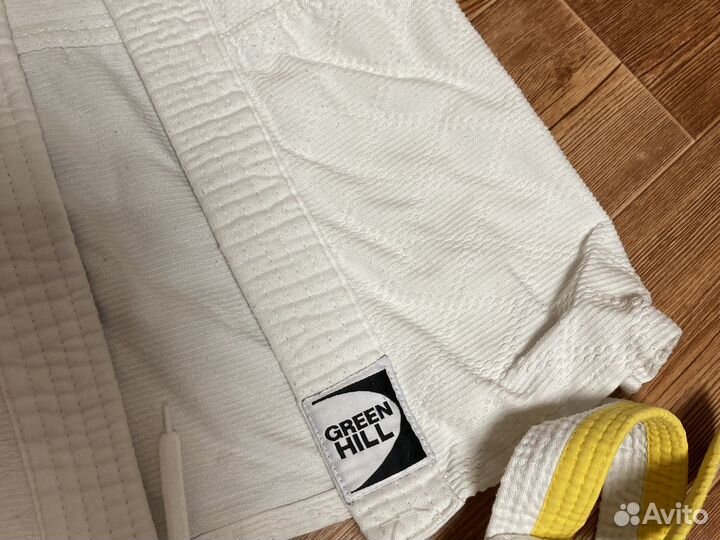 Кимоно для дзюдо green hill 120