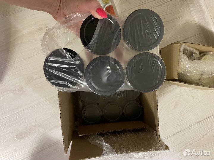 Банки стеклянные для свечей 200 мл 11шт