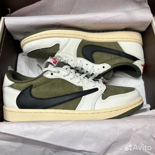 Travis Scott x Jordan 1 Low Medium Olive (6us)