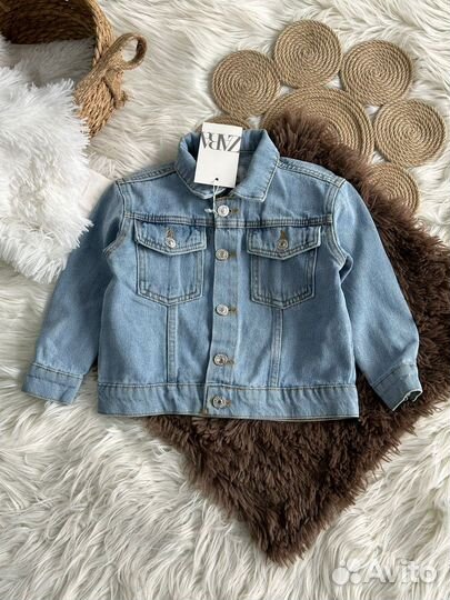 Джинсовая куртка zara 92-128