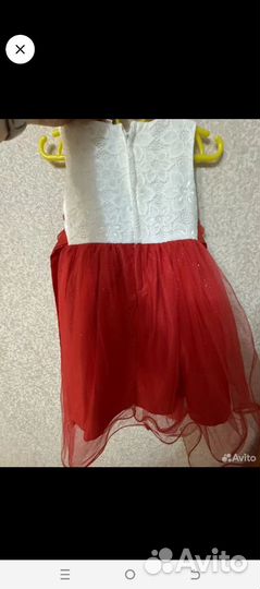 Платье на 5лет 110р