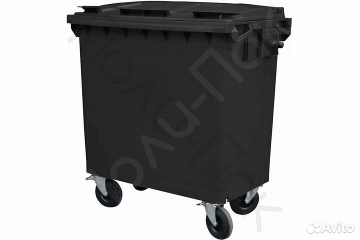 Бак пластиковый мусорный 770л R3477
