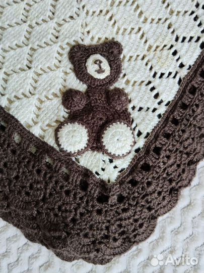 Детский плед ручной работы