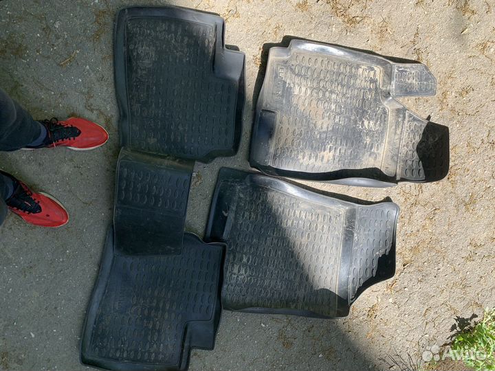 Резиновые коврики hyundai elantra HD