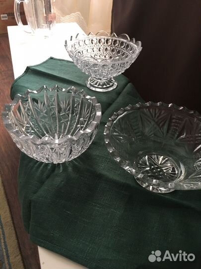 Ваза хрустальная СССР