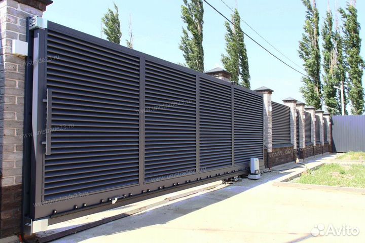 Монтаж ворот