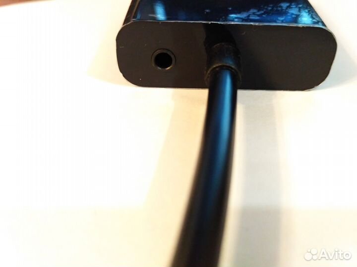 Переходник hdmi - VGA с аудио разъемом