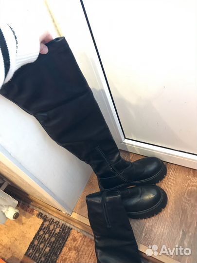 Сапоги ботфорты