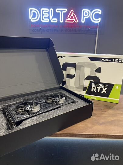 Видеокарта RTX 3060 Palit Dual 12GB (гарантия)