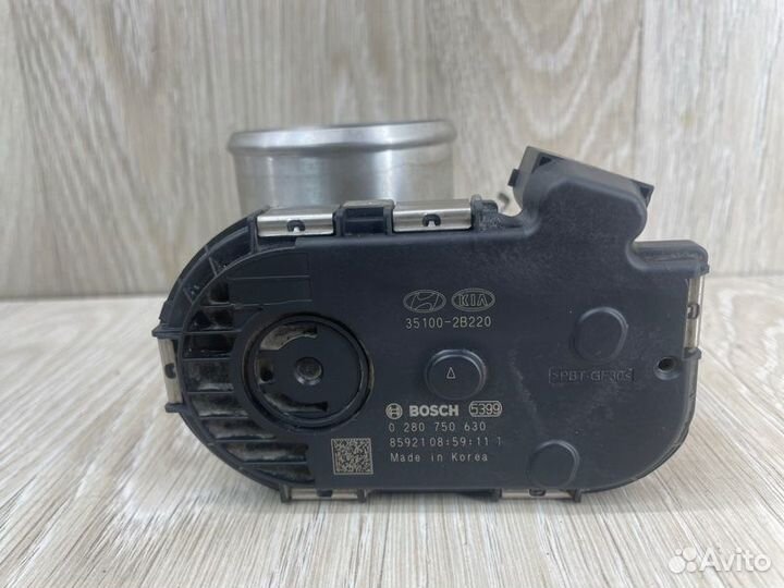 Дроссельная заслонка Hyundai Solaris 2