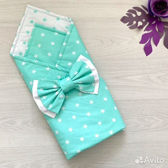 Конверт на выписку летний новый