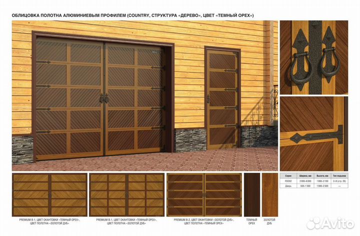DoorHan RSD02 premium country 2900*2500