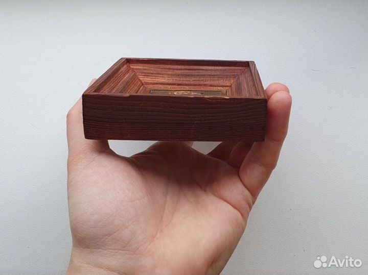 Икона Иисус Христос Франция рельеф медь