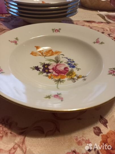 Глубокие суповые тарелки