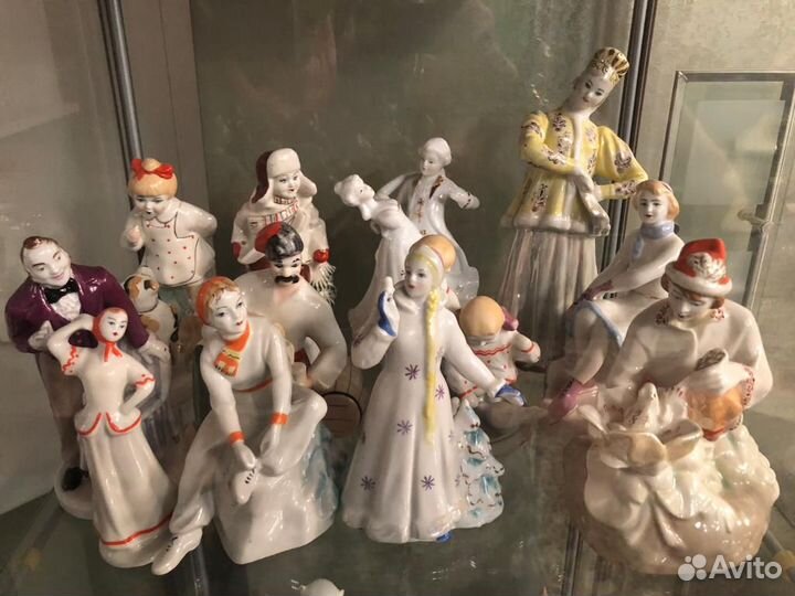 Фарфоровые статуэтки