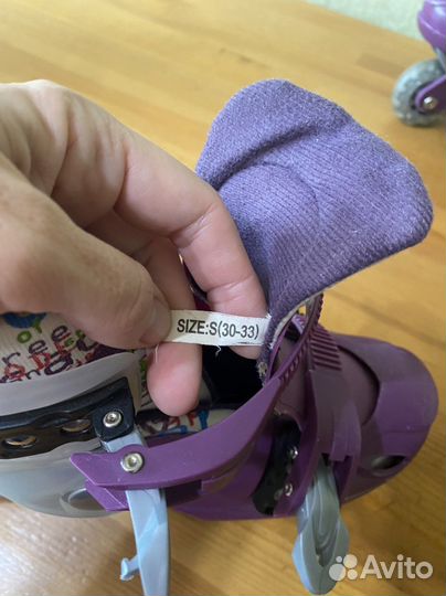 Роликовые коньки детские 30-33