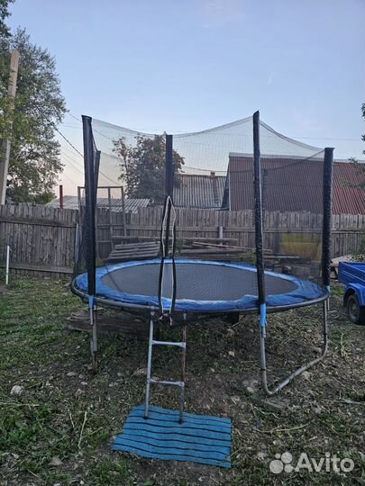 Батут с сеткой 305 бу