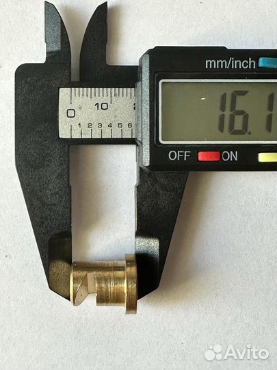 Носик форсунки латунный для вальца