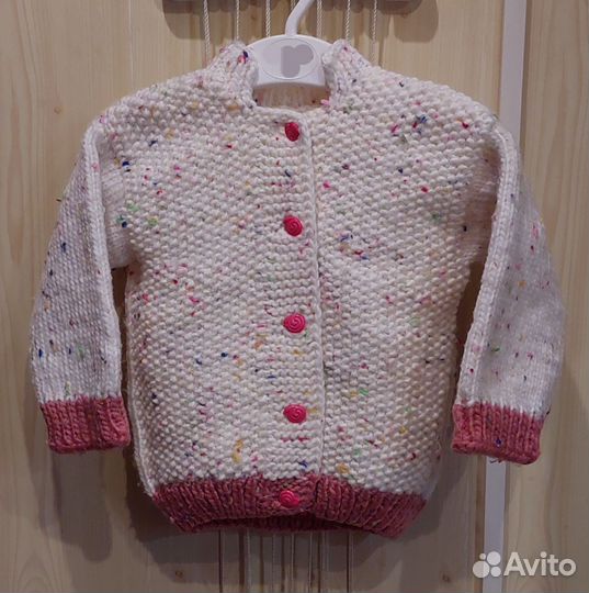 Кофта для девочки 1 год