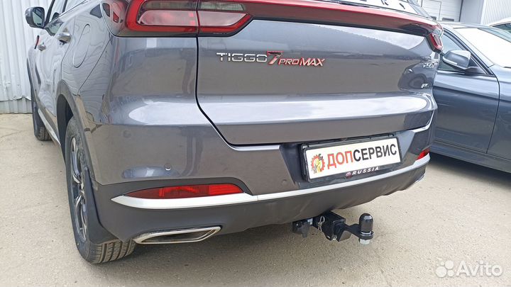 Фаркоп под квадрат на Chery Tiggo 7 PRO / Exeed LX