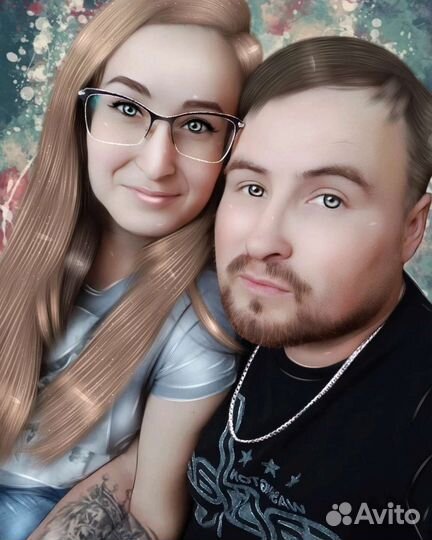Печать на холсте / Арт Портреты