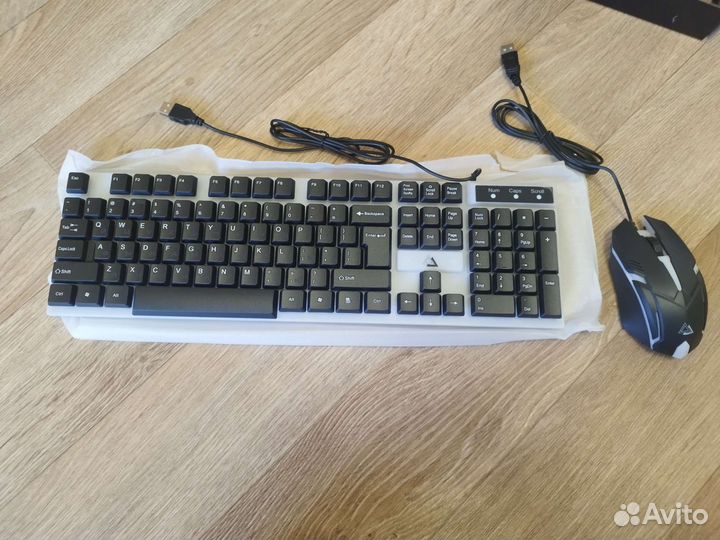 Игровая клавиатура vodink GT100 с подсветкой новая