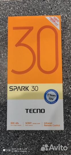 TECNO Spark 30, 8/128 ГБ