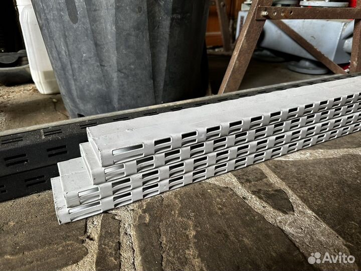 Стойка перфорированная для стеллажа 190 см 4 шт