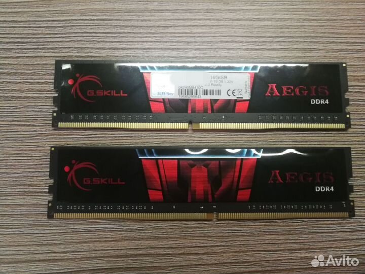 Оперативная память ddr4 g.skill 2x8gb 3200