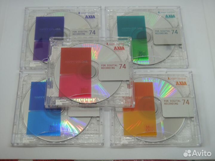 Минидиски Minidisc axia (fuji) Б/У
