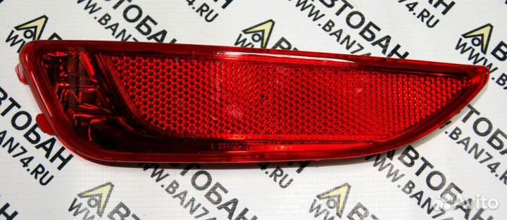 Катафот заднего бампера левый Solaris хэтчбек доре